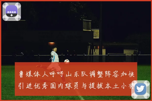 鲁媒体人呼吁山东队调整阵容加快引进优秀国内球员与提拔本土小将